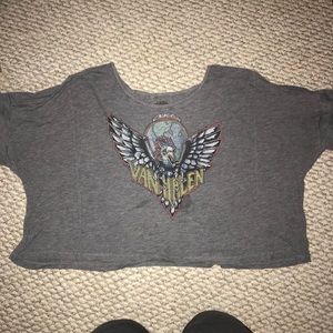 SLOUCHY SHOULDER VAN HALEN TEE